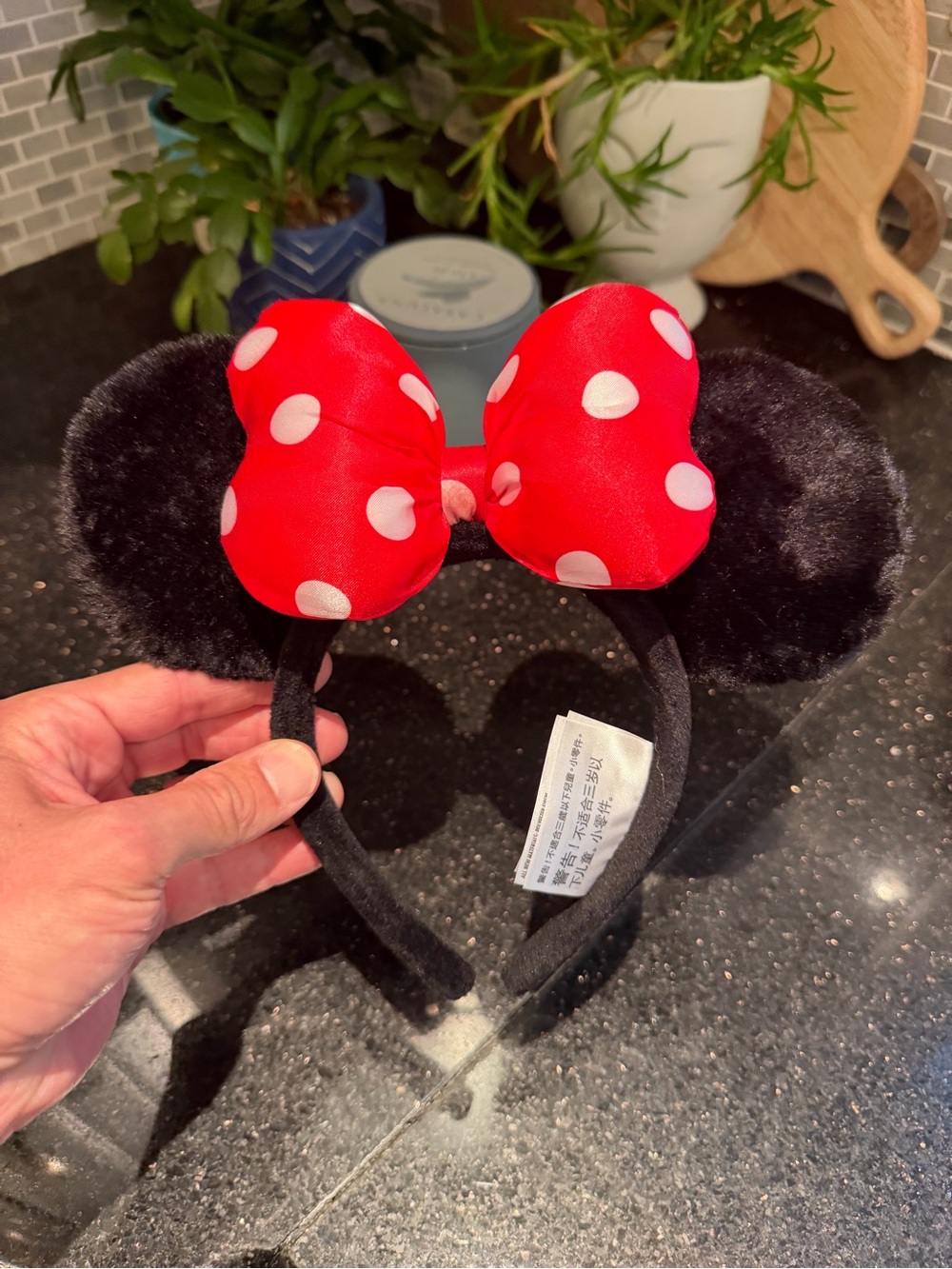 Authentic Disney Shanghai Minnie Mouse ears headband